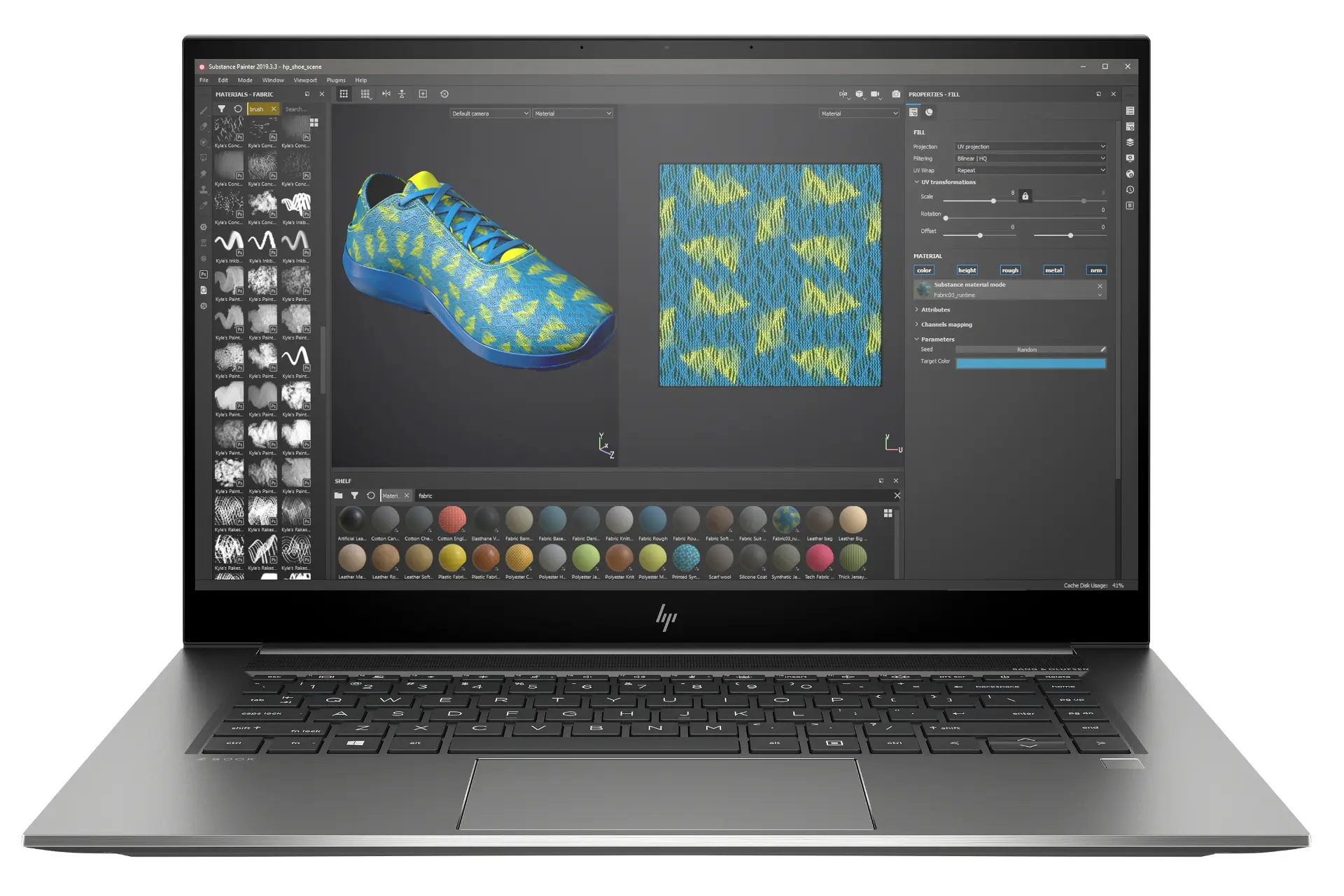 لپ‌تاپ استوک HP Zbook 15 studio g7 i9-10885H/32g/512g/4g